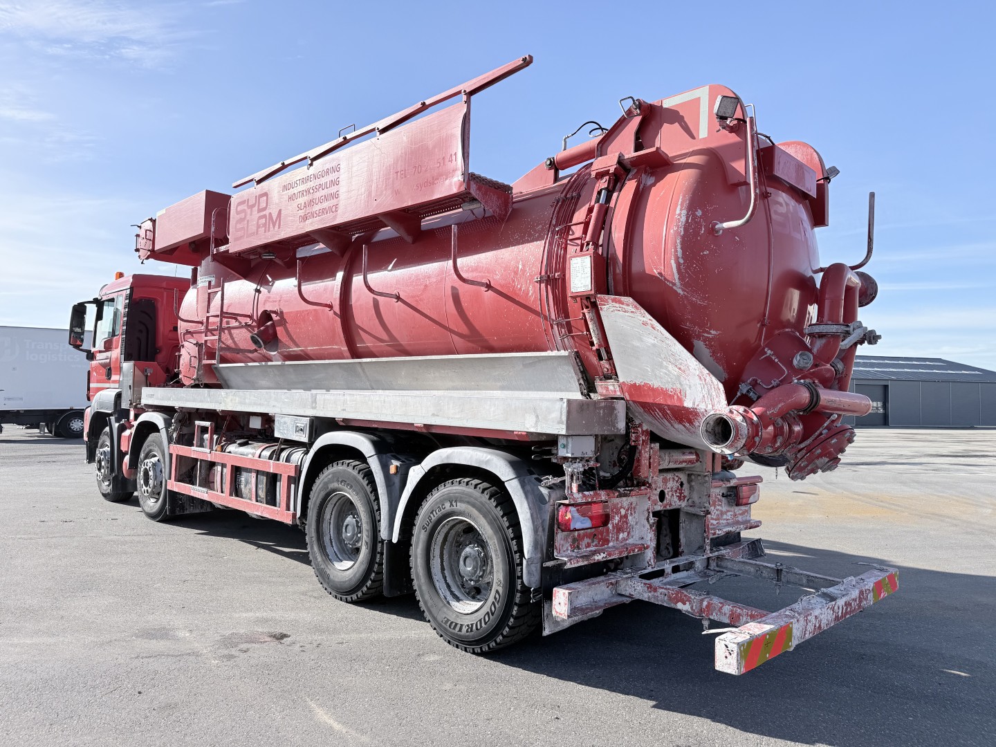 MAN TGS 41.400 8X4 BB Naaktgeboren VP-8000 - 14.000 L