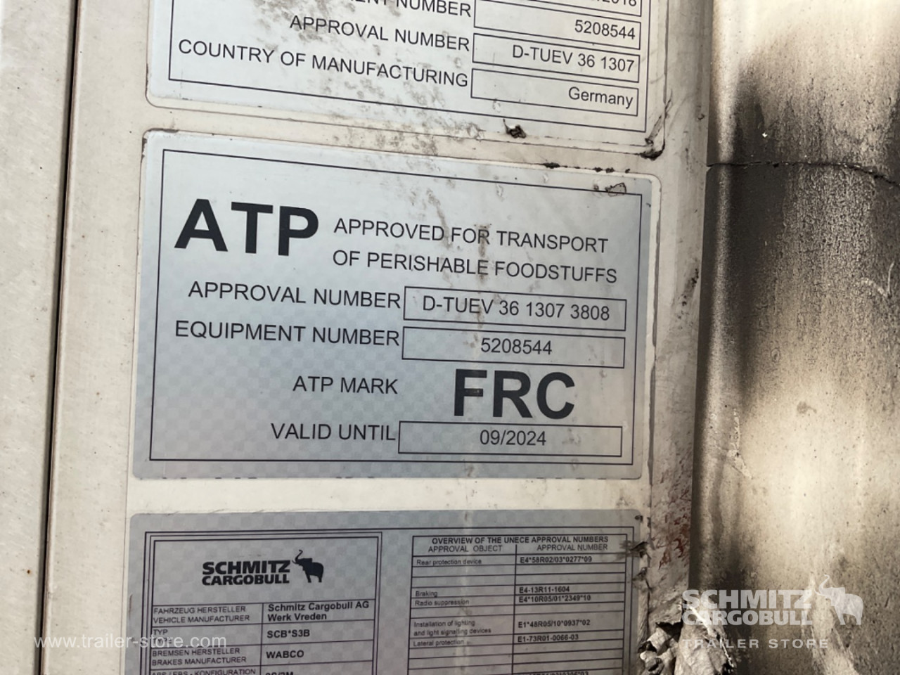 Schmitz Semi Reefer Standard Dobbeltdækk