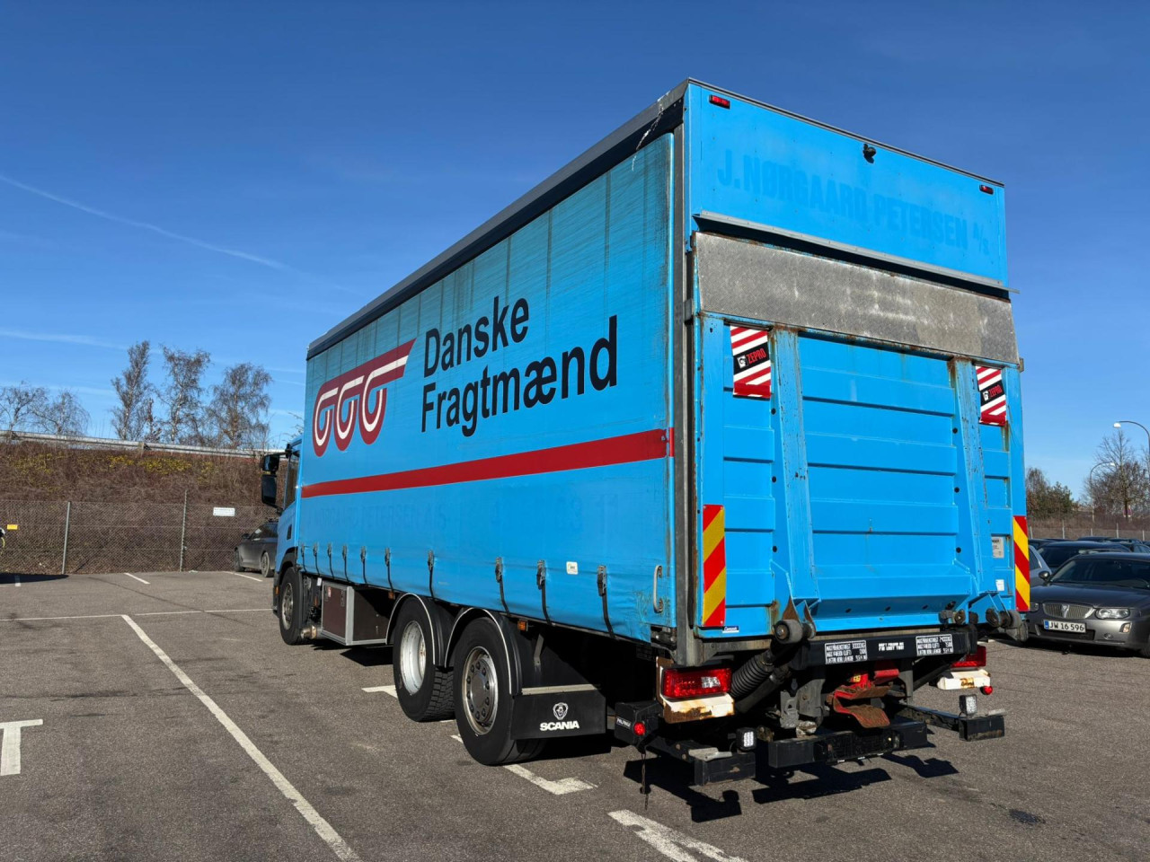 Scania P 410 B6x2*4LB Lad, Lift og træk