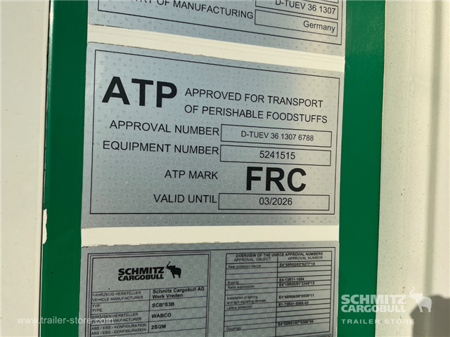Schmitz Semi Reefer Standard