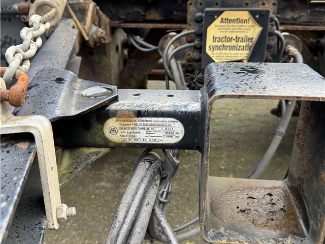 Krone 2 Akselet Mega vekselladsanhænger 20 tom