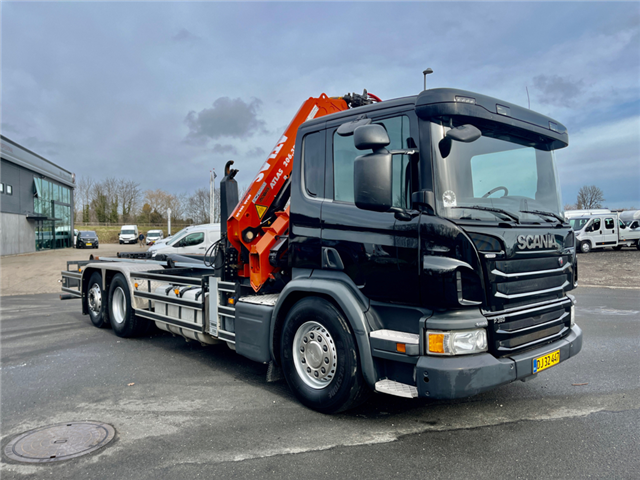 Scania P360 VDL Kroghejs med Atlas 206.3E kran