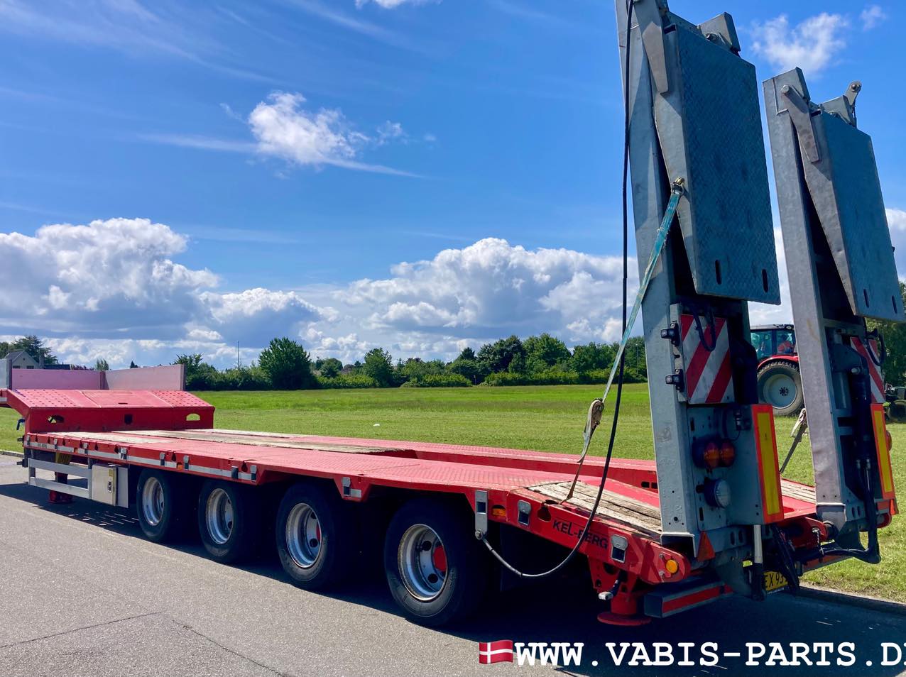 Kel-Berg 4 akslet Maskintrailer 2022