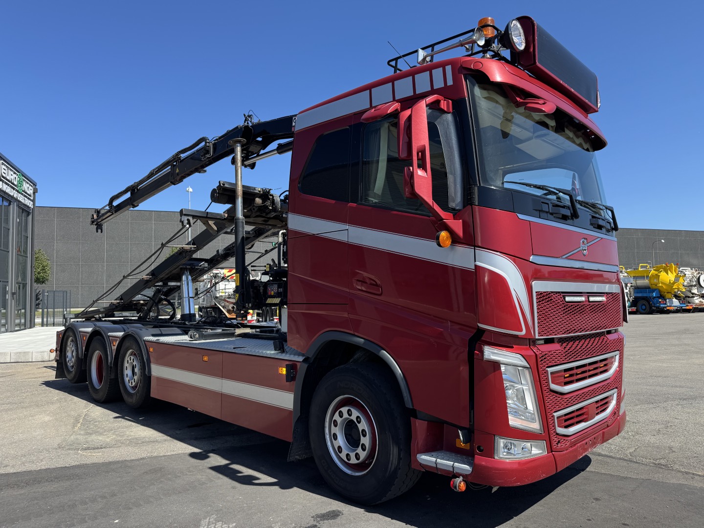 Volvo FH460 8x2*6 Sawo hejs / Hiab X-DUO 102 E-2