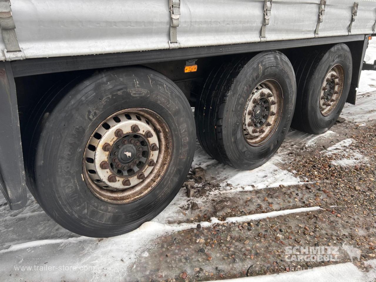 Schmitz Semi Curtainsider Standard Holder til gaffeltruck