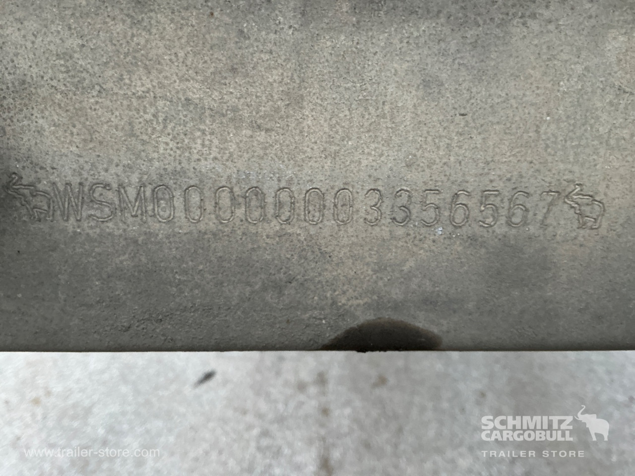 Schmitz Semi Curtainsider Standard , Foldedør højre