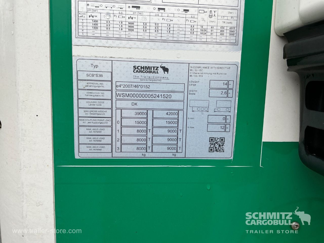 Schmitz Semi Reefer Standard