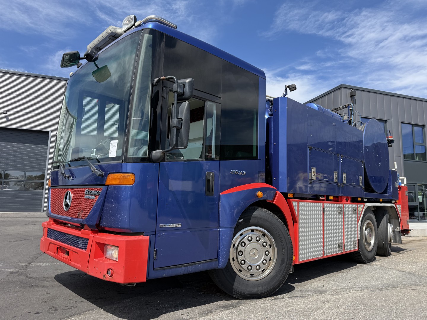 Mercedes Econic 2633 6x2*4 Hvidtved Larsen SLP309 Euro 5