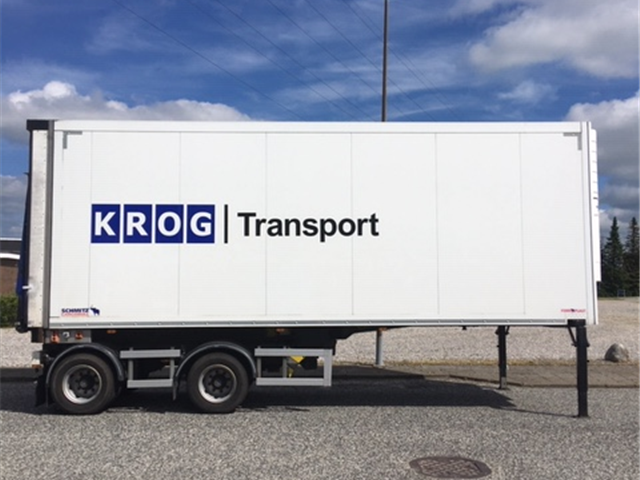 HFR Køle/Fryse Linktrailer med dobbeltstock og 2,5 Tons Zepro lift.
