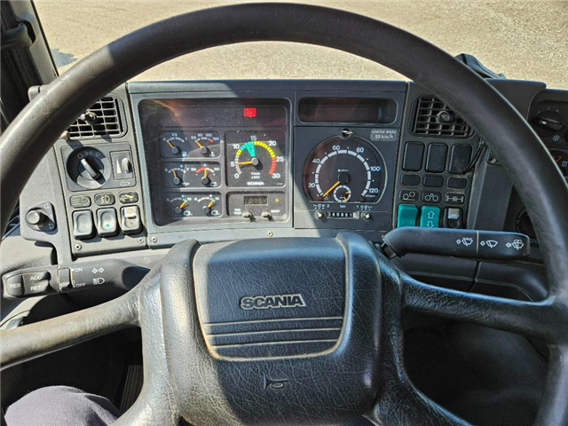 Scania P 124-380 // TIPPER // HMF 2820 K5 + 4 manual //