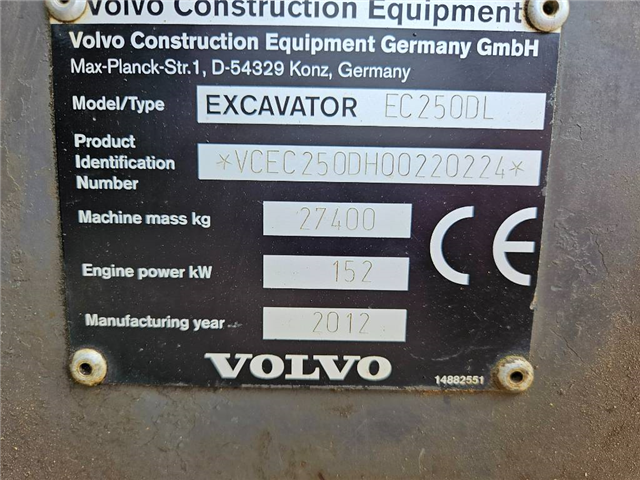 Volvo EC 250 DL