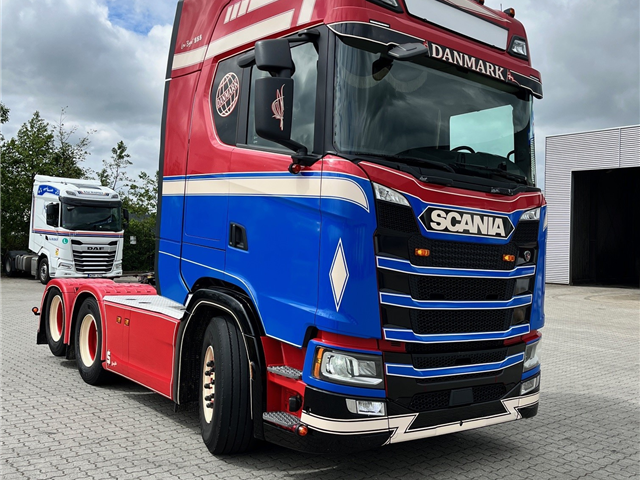 Scania S500 hydraulik trækker