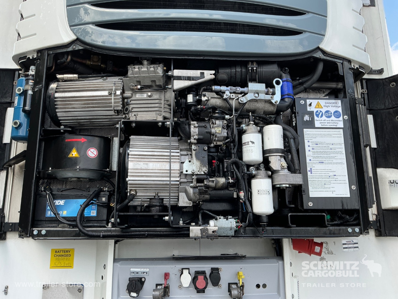 Schmitz Semi Reefer Meat hanging system