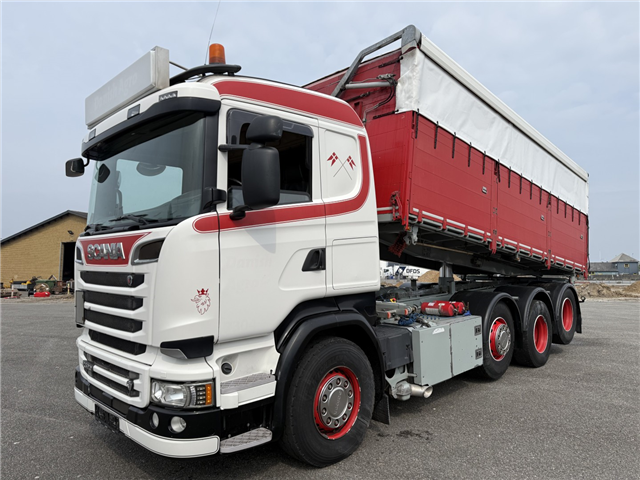 Scania R520 8x2/4 28 m3 Korntip Euro 6