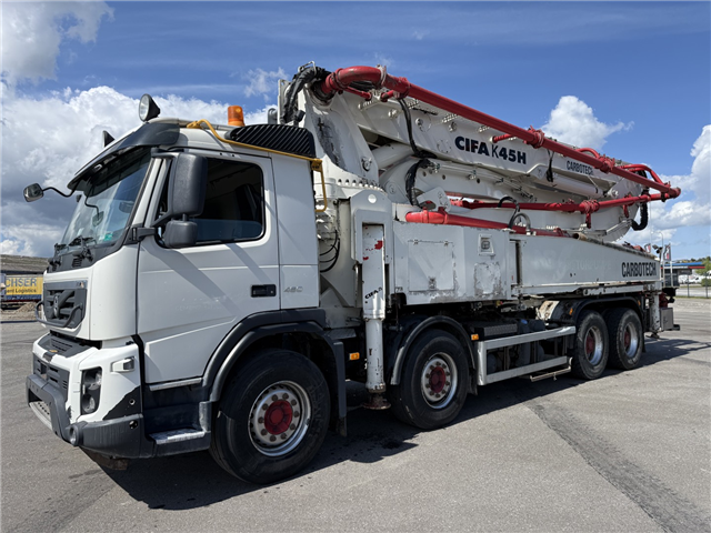 Volvo FMX460 8x4 CIFA K45H Carbotech