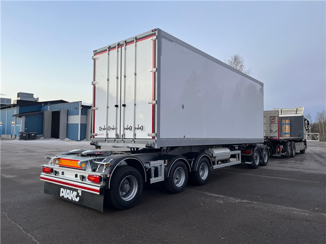 Piako 3 Akslet - FRC-Linktrailer med 2 Temp. og Dobbeltstock Sælges.