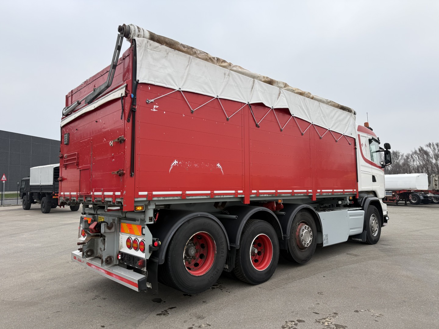Scania R520 8x2/4 Euro 6 Tipper med EcoTop
