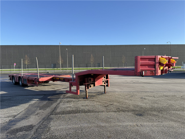 B-XL 4,5 m. 2 akslet Udtrækstrailer