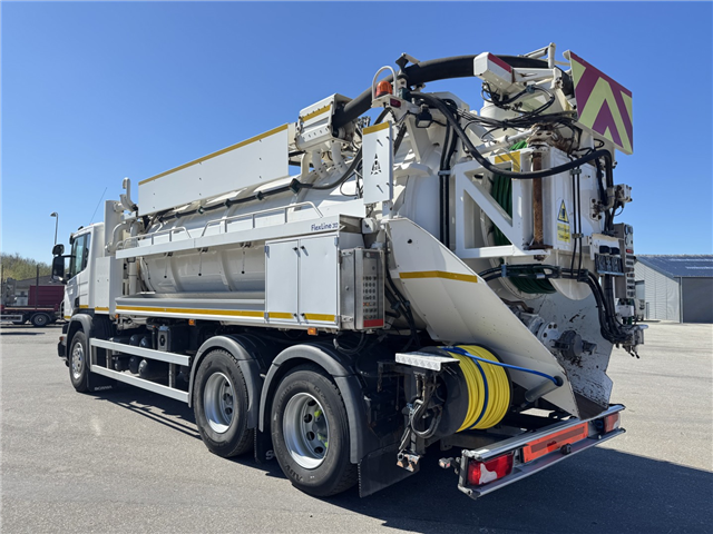 Scania P360 6x4 Hvidtved Larsen Flexline 312 Euro 6