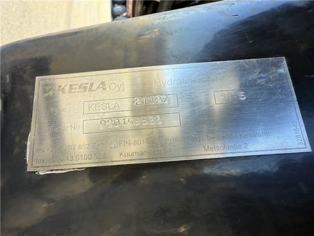 Scania R580 8x4*4 Kesla 21127 Skovbil