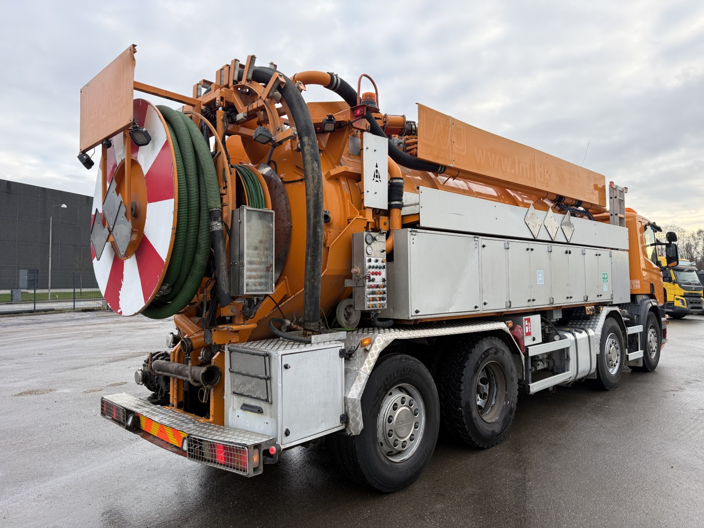 Scania P380 8x2*6 Hvidtved Larsen Flexline 414