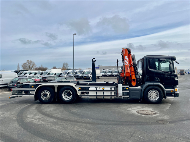 Scania P360 VDL Kroghejs med Atlas 206.3E kran