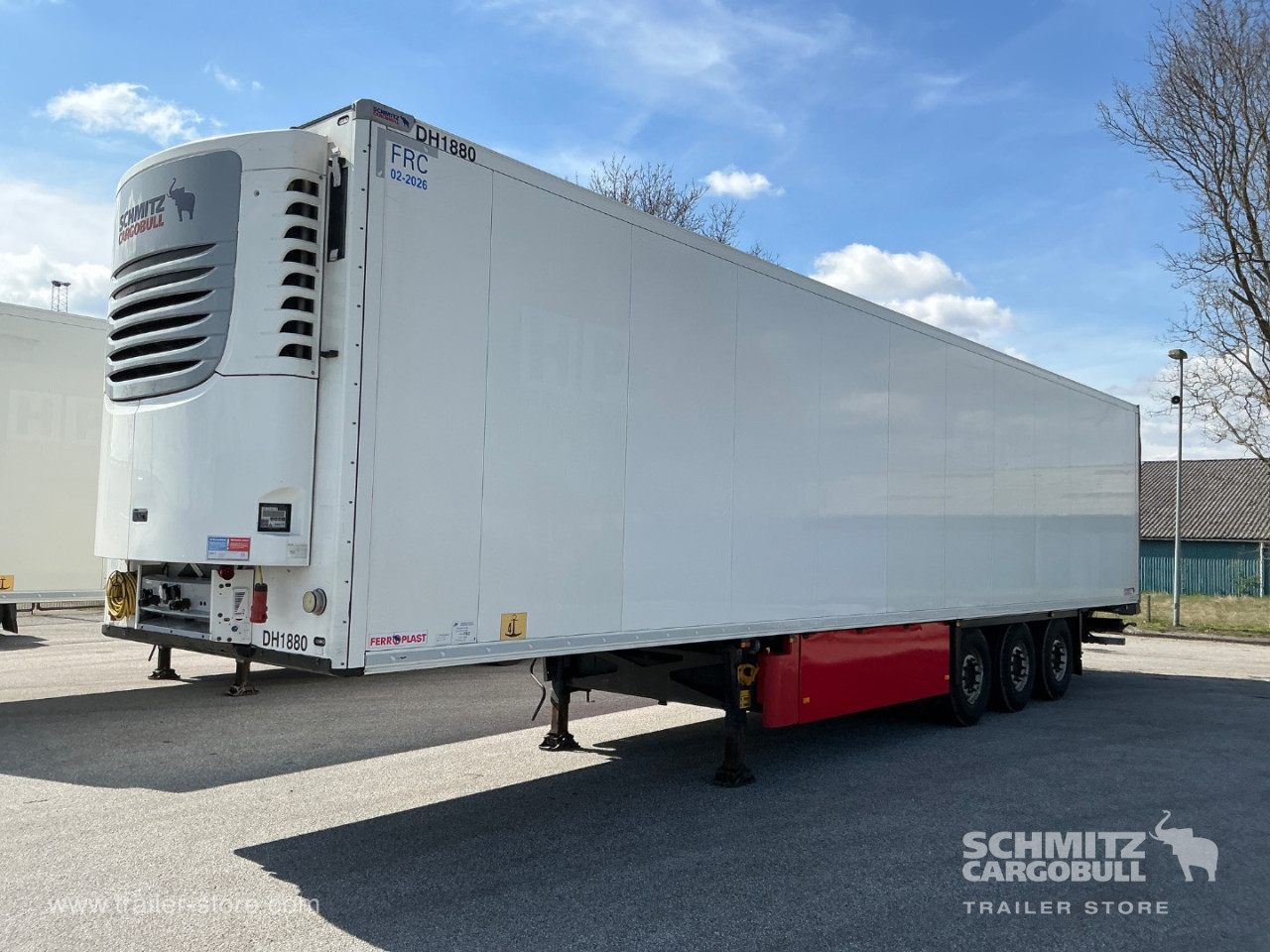 Schmitz Auflieger Tiefkühlkoffer Multitemp Dobbeltdækk