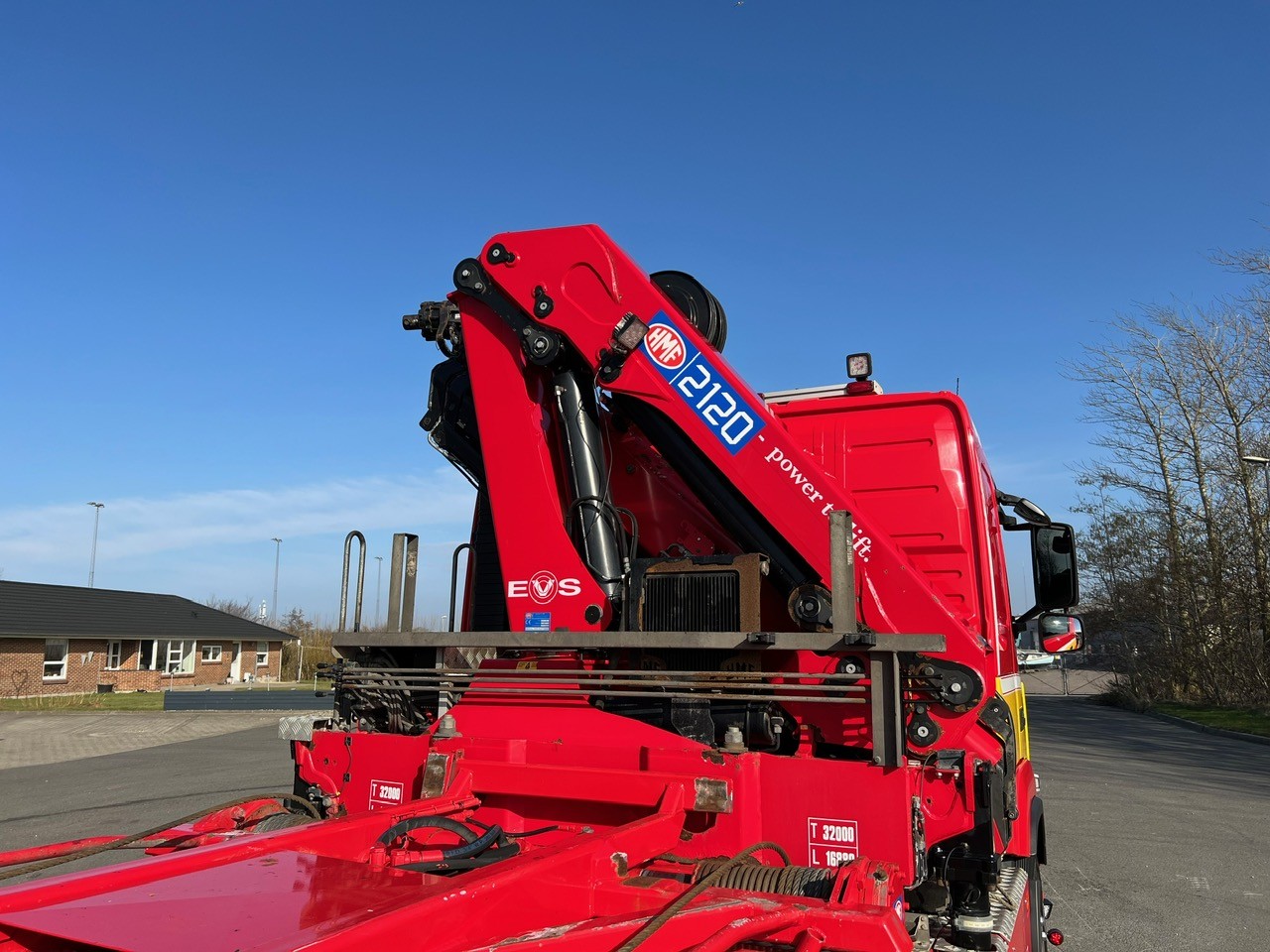 Volvo FM460 8X2*6 HMF 2120 Kran og hejs