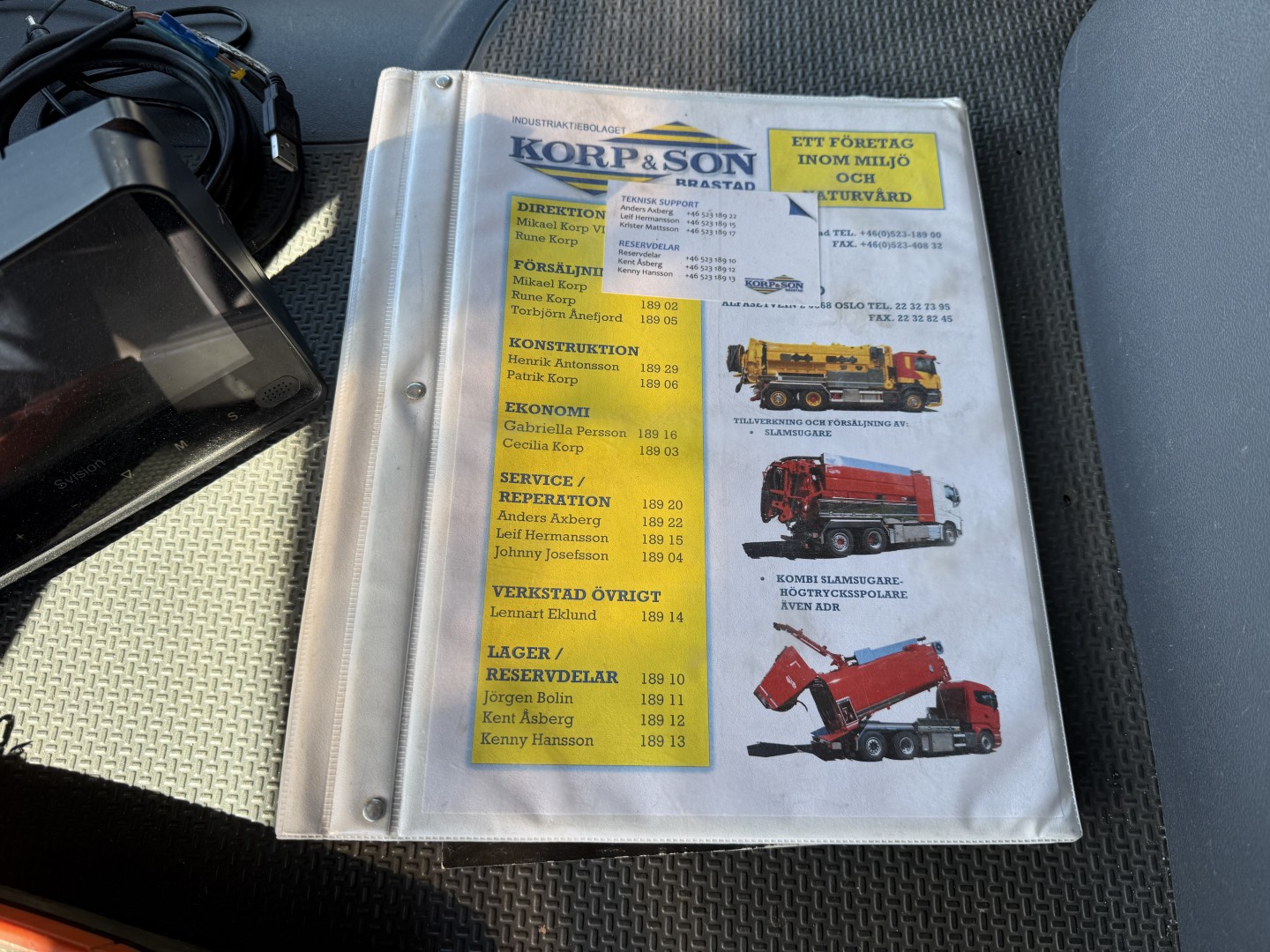 Scania P360 6x2*4 Korp & Son 12.500 l. Kombi