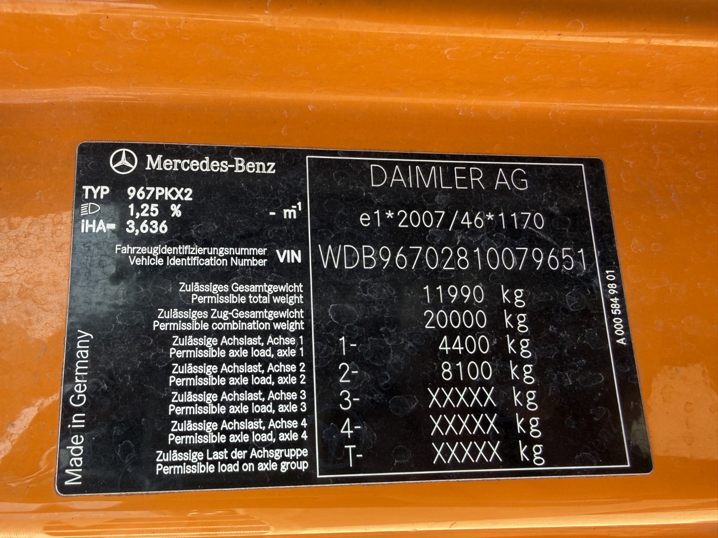 Mercedes Atego 1223 4x2 Hvidtved Larsen CityFlex204 Euro 6
