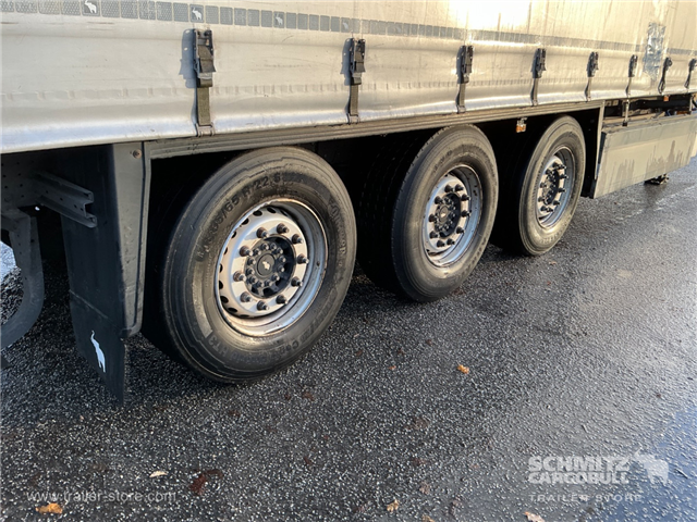 Schmitz Semi Curtainsider Standard , Foldedør højre