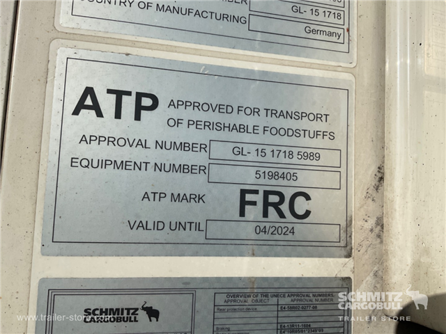 Schmitz Semi Reefer Standard Dobbeltdækk