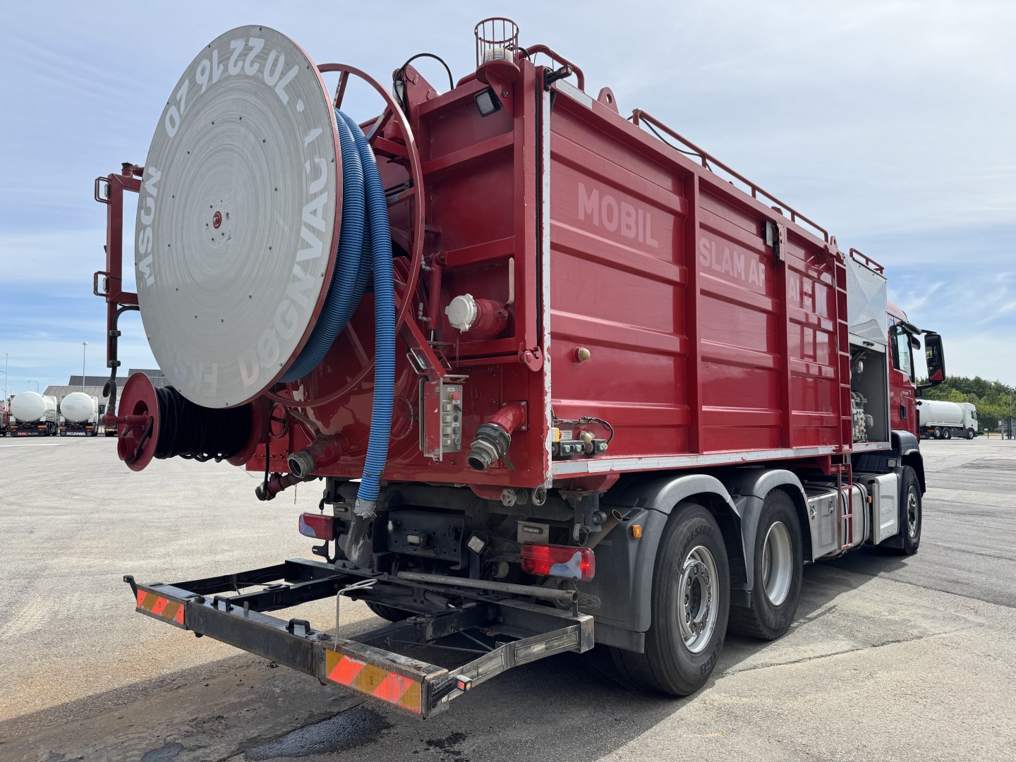 MAN TGS 26.360 6x4H*4 Wiedemann Rustfri ståltank