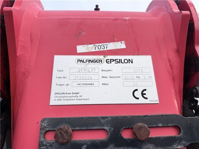 Palfinger Epsilon Q170L Skovkran