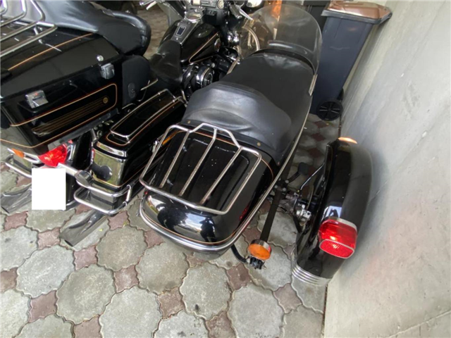 Harley Davidson Ultra Classic med sidevogn - 1998-modell - 96271 km