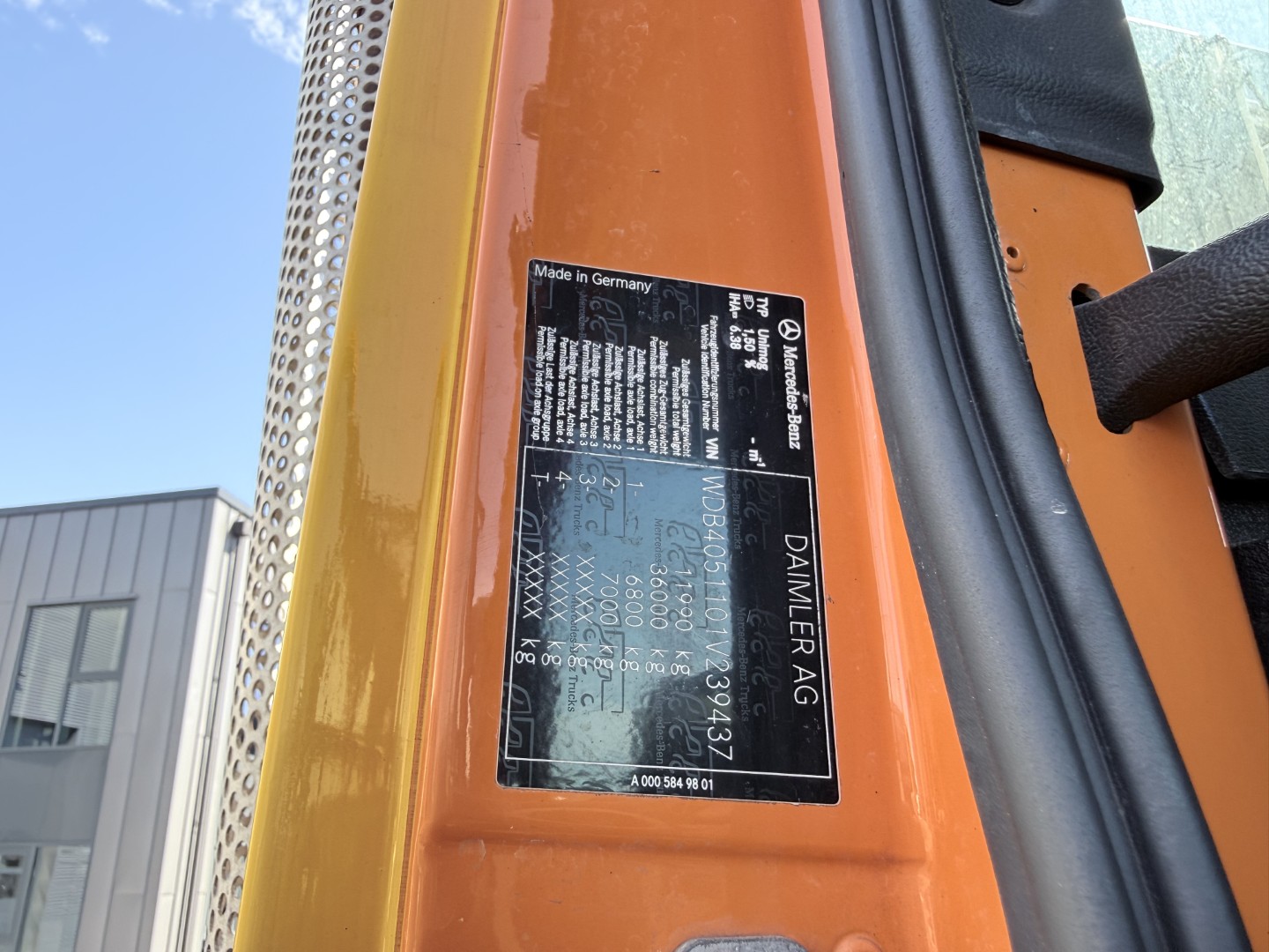 Unimog U427 4x4 Tip / Hydrostat