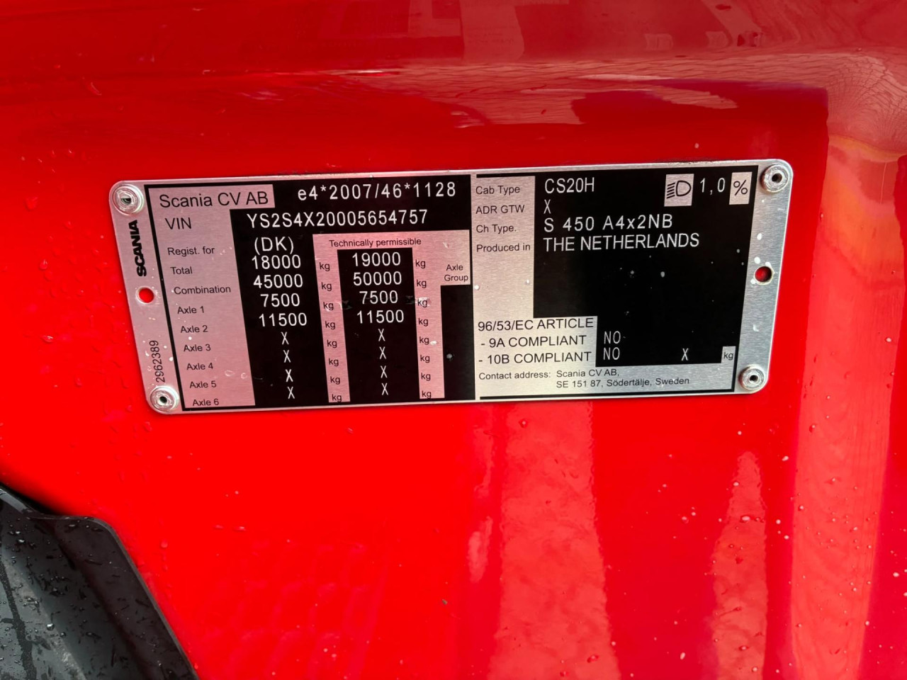 Scania S 450 A4x2NB
