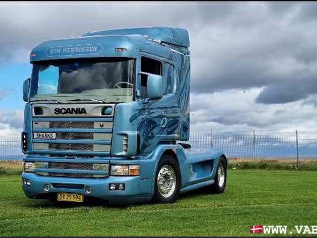 Scania 144-530 Showtruck kun 40500km fra ny