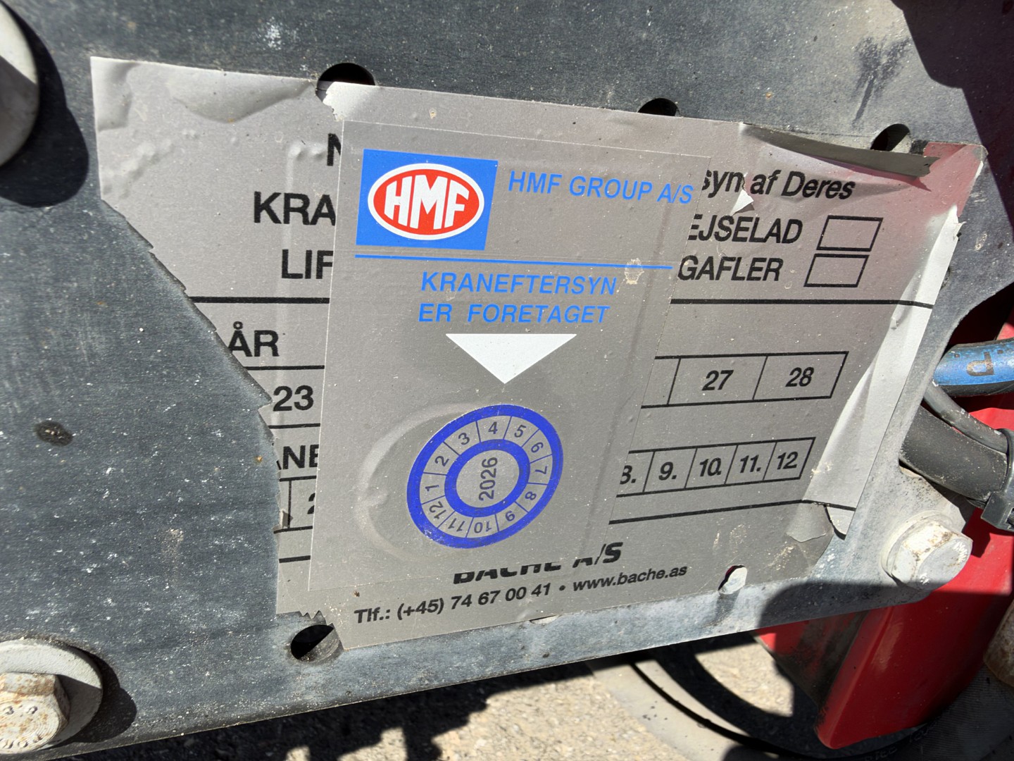 HMF 1920 K4 Radio Control / Kran