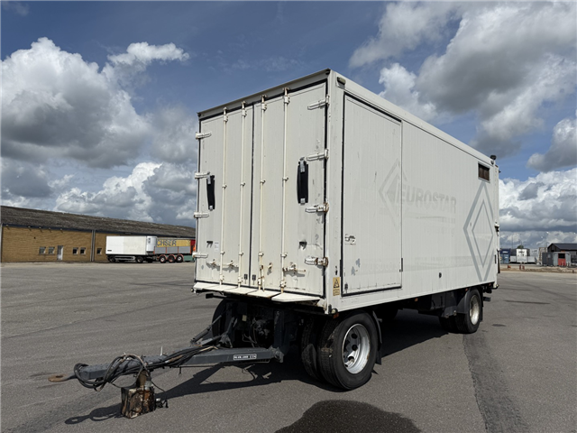 Kel-Berg 20 t. Alukasse m/ dobbelt rampe