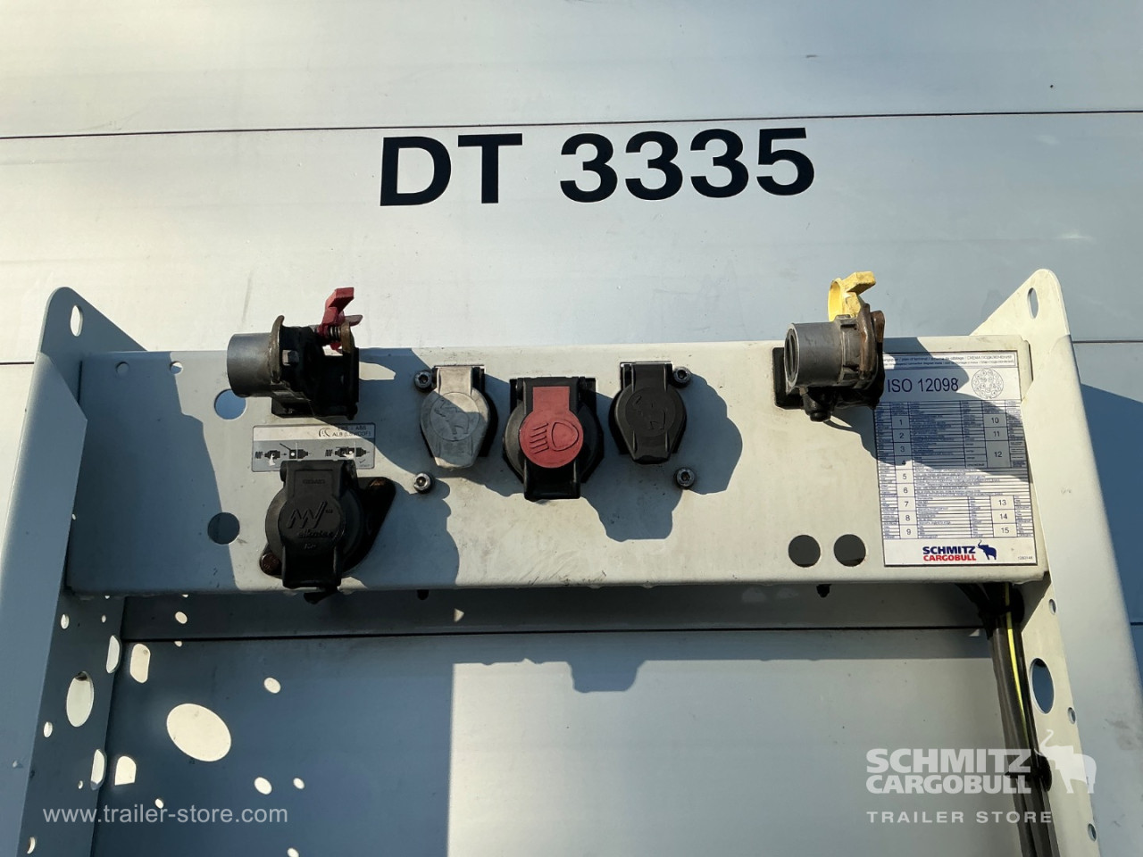 Schmitz Semi Curtainsider Standard , Foldedør højre