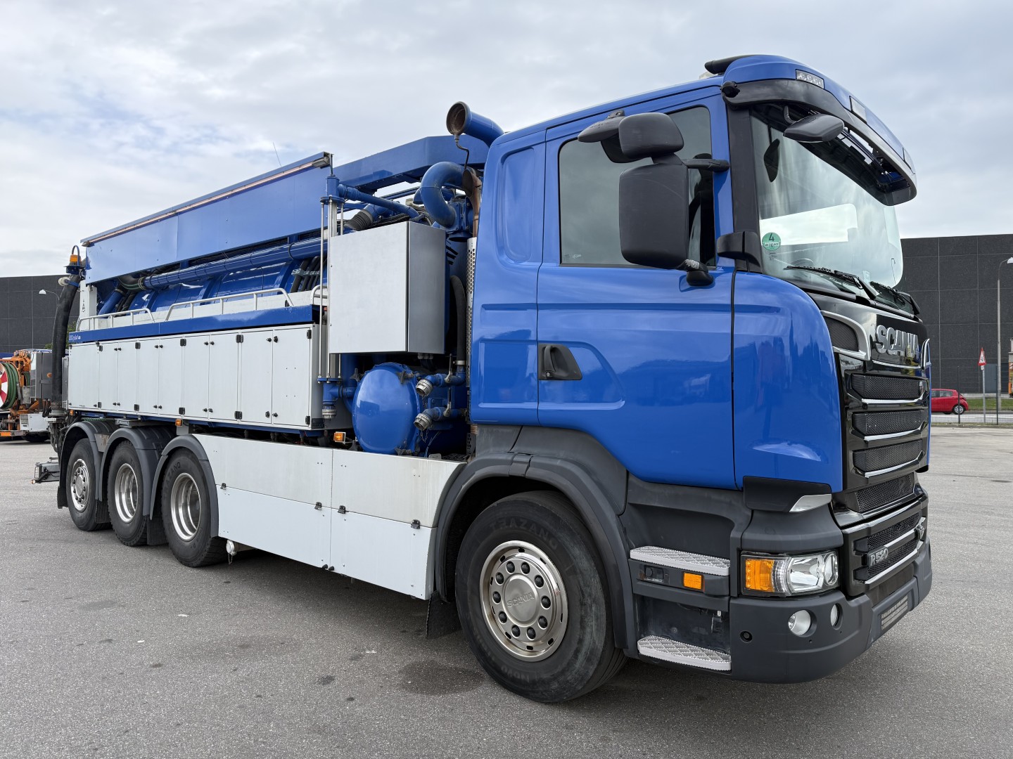 Scania R520 V8 Hvidtved Larsen RECycler 414 Euro 6