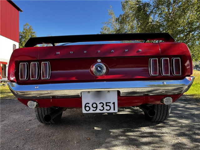 Ford 1969  Mustang Fastback med Stroker 351 Cleveland motor