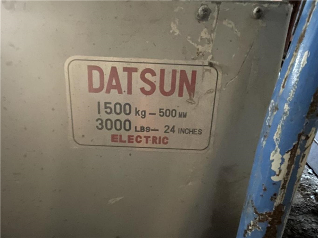 Datsun FB003 elektrisk truck - leveringsklar