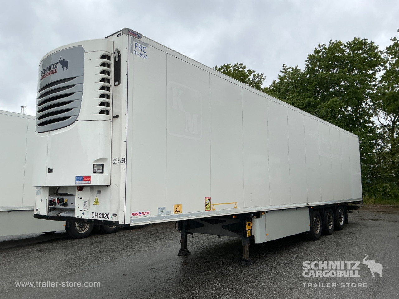 Schmitz Semi Reefer Meat hanging system