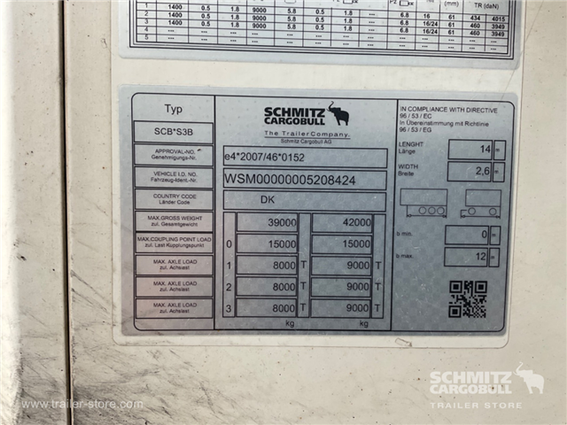 Schmitz Semi Reefer Standard Dobbeltdækk