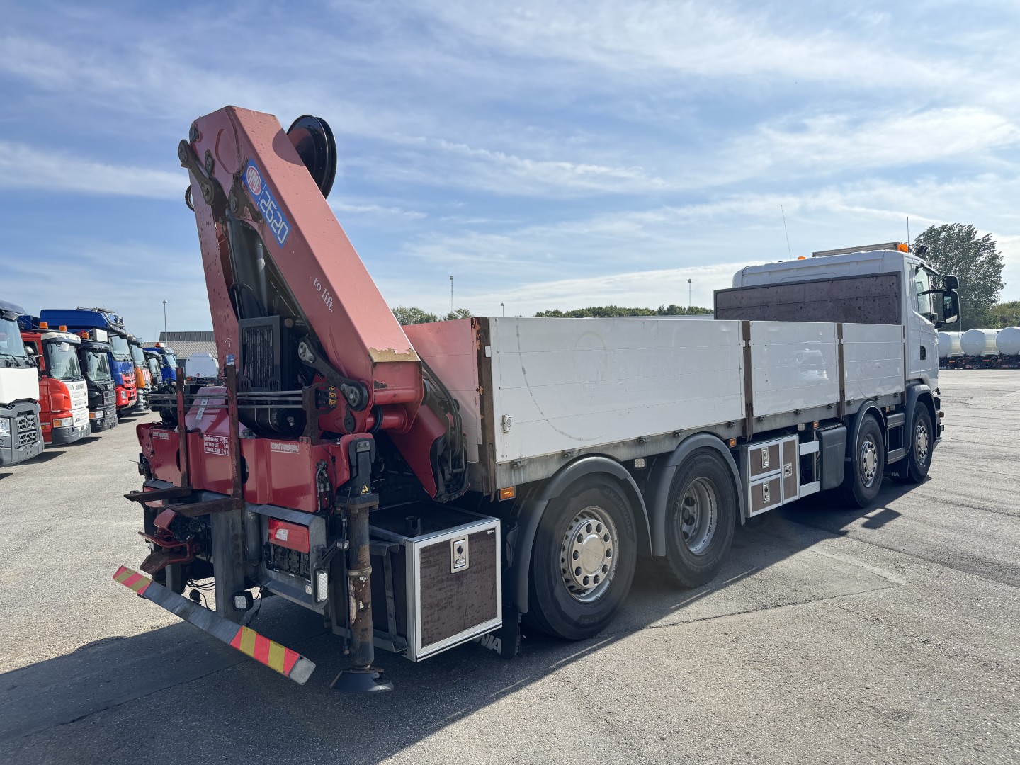 Scania G450 8x2*6 Euro 6 / Kran HMF 2620 K5