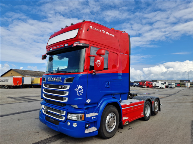 Scania R580 6x2 Euro 6 Topline Hydraulik