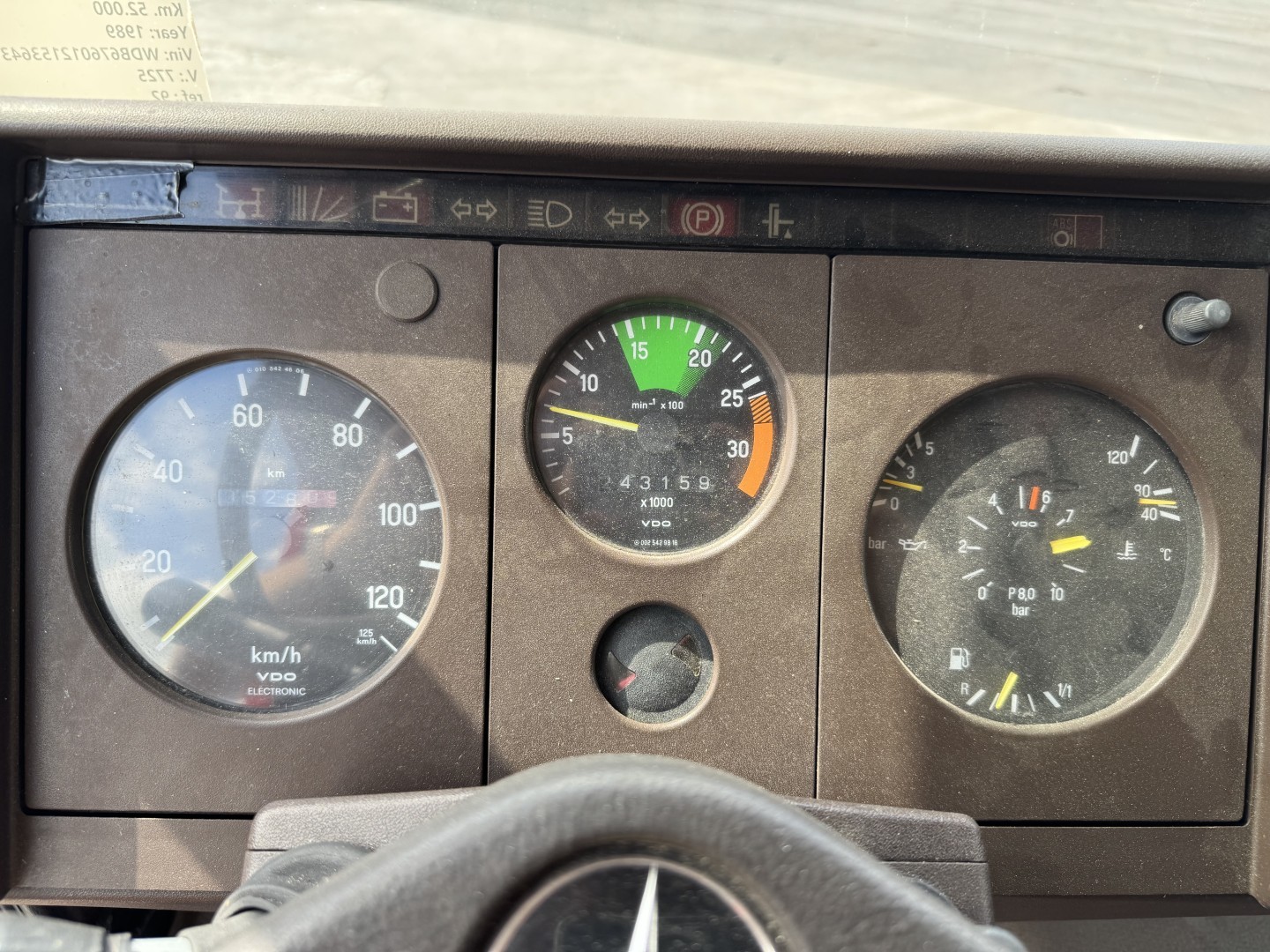 Mercedes 1117 4x2 Autosprøjte / Brandbil