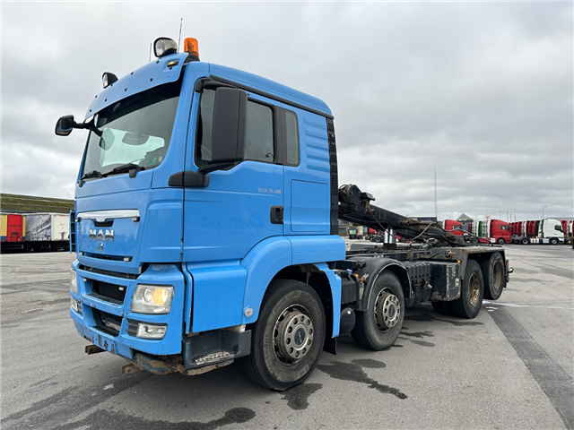 MAN TGS 35.480 8x2 Hejs Euro 5